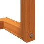 Solid waxed brown pine wood towel rack 23x18x60 cm by , Towel racks - Ref: Foro24-844473, Price: 21,24 €, Discount: %