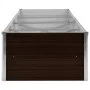 Arriate de acero galvanizado marrón 320x80x45 cm de vidaXL, Maceteros y jardineras - Ref: Foro24-45716, Precio: 71,97 €, Desc...