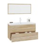 3-teiliges Badezimmermöbel-Set aus Sonoma-Eiche von , Badezimmermöbel - Ref: Foro24-3152850, Preis: 255,72 €, Rabatt: %