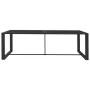 Anthrazitgrauer Garten-Esstisch aus Aluminium, 120 x 60 x 66 cm von , Gartentische - Ref: Foro24-318312, Preis: 130,96 €, Rab...
