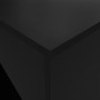 High bar table with black cabinet 115x59x200 cm by , Kitchen and dining tables - Ref: Foro24-280228, Price: 182,54 €, Discoun...