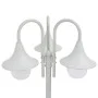 Farolas de jardín con 3 luces aluminio blanca E27 220 cm de , Iluminación de exterior - Ref: Foro24-44206, Precio: 148,29 €, ...