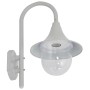 Lámpara de pared de jardín aluminio blanca E27 42 cm de , Iluminación de exterior - Ref: Foro24-44212, Precio: 54,16 €, Descu...