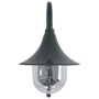Dark green aluminum garden wall lamp E27 42 cm by , Outdoor lighting - Ref: Foro24-44219, Price: 47,36 €, Discount: %