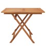 Mesa de jardín plegable madera maciza de acacia 90x90x75 cm de , Mesas de jardín - Ref: Foro24-319671, Precio: 186,44 €