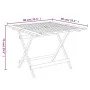 Folding solid acacia wood garden table 90x90x75 cm by , Garden tables - Ref: Foro24-319671, Price: 133,02 €, Discount: %