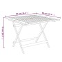 Klappbarer Gartentisch massives Akazienholz 90x90x75 cm von , Gartentische - Ref: Foro24-319671, Preis: 160,68 €, Rabatt: %