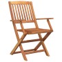 Garten-Essgruppe 5-teilig aus massivem Akazienholz von , Gartensets - Ref: Foro24-3152899, Preis: 320,24 €, Rabatt: %