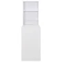 Bar table with white shelf 115x59x200 cm by , Kitchen and dining tables - Ref: Foro24-280227, Price: 211,08 €, Discount: %