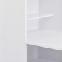 Bar table with white shelf 115x59x200 cm by , Kitchen and dining tables - Ref: Foro24-280227, Price: 216,05 €, Discount: %