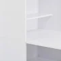 Bar table with white shelf 115x59x200 cm by , Kitchen and dining tables - Ref: Foro24-280227, Price: 211,08 €, Discount: %