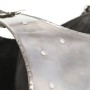 Réplica de coraza de armadura medieval LARP acero plateado