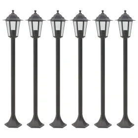 Bronzefarbene Aluminium-Gartenlampen E27 110 cm 6 Einheiten von , Außenbeleuchtung - Ref: Foro24-44205, Preis: 160,86 €, Raba...