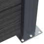 Gray WPC Fence Panel Set 180x186 cm by , fence panels - Ref: Foro24-3211827, Price: 313,80 €, Discount: %