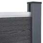 Gray WPC Fence Panel Set 353x186 cm by , fence panels - Ref: Foro24-3211831, Price: 555,96 €, Discount: %