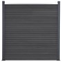 Graues WPC-Zaunplatten-Set, 699 x 186 cm von , Zaunpaneele - Ref: Foro24-3211833, Preis: 1,00 €, Rabatt: %