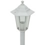 Weiße Aluminium-Gartenlampen E27 110 cm 6 Einheiten von , Außenbeleuchtung - Ref: Foro24-44215, Preis: 163,35 €, Rabatt: %