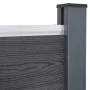 Graues WPC-Zaunplatten-Set 872 x 186 cm von , Zaunpaneele - Ref: Foro24-3211835, Preis: 1,00 €, Rabatt: %