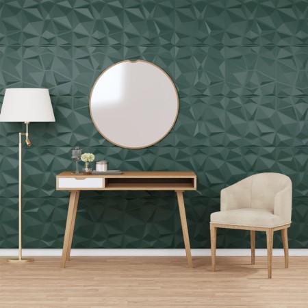 Wandpaneele 48 Stück XPS grüner Diamant 50x50 cm 12 m² von , Wandverkleidung - Ref: Foro24-356930, Preis: 111,03 €, Rabatt: %