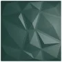 Wall panels 48 pcs XPS green diamond 50x50 cm 12 m² by , Wall covering - Ref: Foro24-356930, Price: 113,30 €, Discount: %
