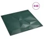 Wall panels 48 pcs XPS green diamond 50x50 cm 12 m² by , Wall covering - Ref: Foro24-356930, Price: 113,30 €, Discount: %