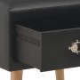 Schwarzer Nachttisch 40x35x40 cm Kunstleder von vidaXL, Nachttische - Ref: Foro24-247537, Preis: 53,89 €, Rabatt: %