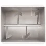 Fleischmixer mit silbernem Edelstahldeckel von vidaXL, Mixer und Mixer - Ref: Foro24-50959, Preis: 142,22 €, Rabatt: %