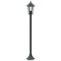 Dark green aluminum garden lamps E27 110 cm 6 units by , Outdoor lighting - Ref: Foro24-44214, Price: 172,38 €, Discount: %