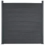 WPC-Grauzaunpaneel-Set 526x186 cm von , Zaunpaneele - Ref: Foro24-3211829, Preis: 777,62 €, Rabatt: %