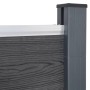 WPC-Grauzaunpaneel-Set 526x186 cm von , Zaunpaneele - Ref: Foro24-3211829, Preis: 799,48 €, Rabatt: %