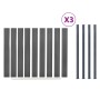WPC-Grauzaunpaneel-Set 526x186 cm von , Zaunpaneele - Ref: Foro24-3211829, Preis: 799,48 €, Rabatt: %