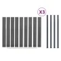 WPC-Grauzaunpaneel-Set 526x186 cm von , Zaunpaneele - Ref: Foro24-3211829, Preis: 777,62 €, Rabatt: %