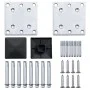 WPC-Grauzaunpaneel-Set 526x186 cm von , Zaunpaneele - Ref: Foro24-3211829, Preis: 777,62 €, Rabatt: %