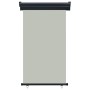 Gray balcony side awning 105x250 cm by , Umbrellas - Ref: Foro24-48416, Price: 67,71 €, Discount: %