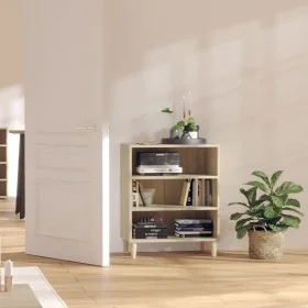 Aparador de madera contrachapada roble Sonoma 57x35x70 cm de , Aparadores - Ref: Foro24-806052, Precio: 44,77 €, Descuento: %