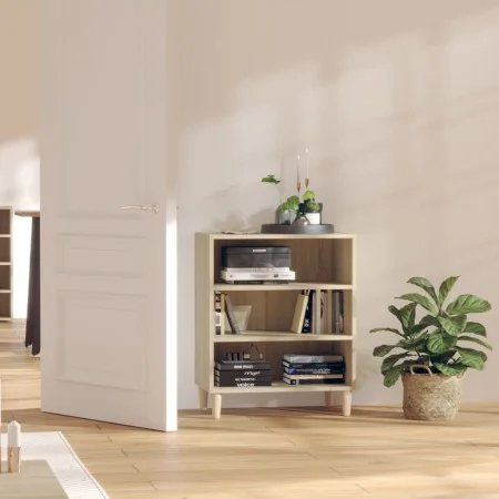 Aparador de madera contrachapada roble Sonoma 57x35x70 cm de , Aparadores - Ref: Foro24-806052, Precio: 44,77 €, Descuento: %