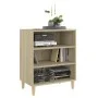 Aparador de madera contrachapada roble Sonoma 57x35x70 cm de , Aparadores - Ref: Foro24-806052, Precio: 44,77 €, Descuento: %