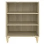 Aparador de madera contrachapada roble Sonoma 57x35x70 cm de , Aparadores - Ref: Foro24-806052, Precio: 44,77 €, Descuento: %