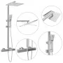 Kombiniertes Duschset mit Edelstahl-Thermostat von vidaXL, Duschköpfe - Ref: Foro24-145053, Preis: 190,85 €, Rabatt: %