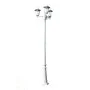Gartenlaternenpfahl 3 Arme aus weißem Aluminium 215 cm von , Außenbeleuchtung - Ref: Foro24-40245, Preis: 168,26 €, Rabatt: %