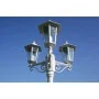 Garden lamppost 3 arms white aluminum 215 cm by , Outdoor lighting - Ref: Foro24-40245, Price: 171,57 €, Discount: %