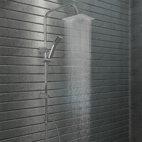 Shower kit combined with stainless steel hand shower by vidaXL, shower heads - Ref: Foro24-145055, Price: 68,40 €, Discount: %