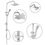 Duschset kombiniert mit Handbrause aus Edelstahl von vidaXL, Duschköpfe - Ref: Foro24-145055, Preis: 67,08 €, Rabatt: %