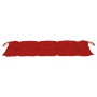 Banco de jardín plegable con cojín bambú 118 cm by , garden benches - Ref: Foro24-3063870, Price: 91,49 €, Discount: %