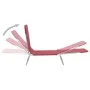 Tumbonas plegables 2 unidades acero y tela rojas de , Tumbonas - Ref: Foro24-44301, Precio: 87,36 €, Descuento: %