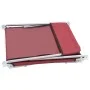 Tumbonas plegables 2 unidades acero y tela rojas de , Tumbonas - Ref: Foro24-44301, Precio: 87,36 €, Descuento: %