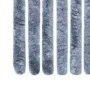 Silver chenille mosquito net curtain 56x185 cm by vidaXL, Mosquito nets for windows - Ref: Foro24-284285, Price: 35,31 €, Dis...