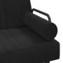 L-förmiges Schlafsofa aus schwarzem Samt 260x140x70 cm von , Sofas - Ref: Foro24-3157245, Preis: 425,46 €, Rabatt: %