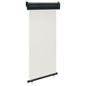 Cream-colored balcony side awning 85x250 cm by , Umbrellas - Ref: Foro24-48407, Price: 49,77 €, Discount: %