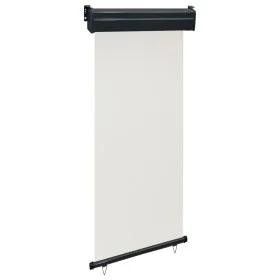 Cream-colored balcony side awning 85x250 cm by , Umbrellas - Ref: Foro24-48407, Price: 48,76 €, Discount: %